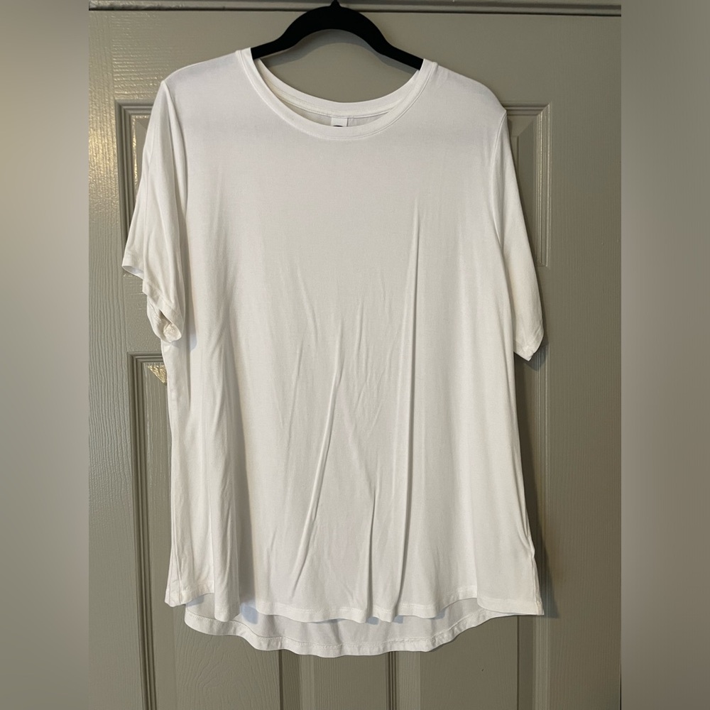 Old Navy Luxe White Tee